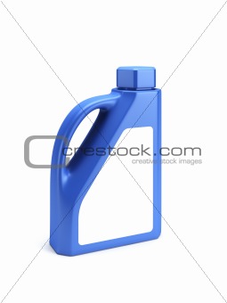 Motor Oil Bottle isolated 3d render