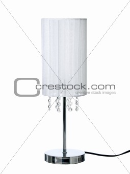 Desk lamp, isolated on a pure white background