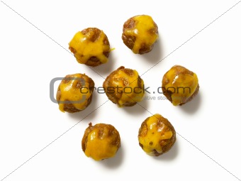 meatballs with melted cheese