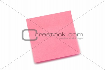 Pink post-it
