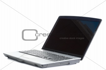 Angled laptop