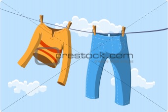 Clothes drying 