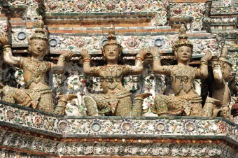 Buddhist Temple Wat Arun in Bangkok