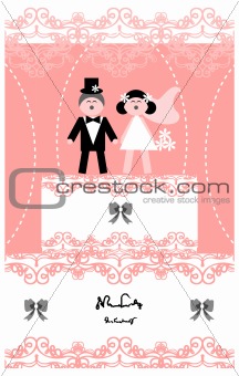 Wedding invitation /love couple card