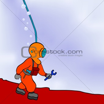 diver - repairer 