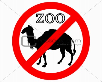 Camel in zoo prohibited