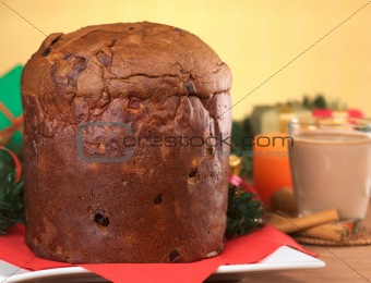 Panettone, a Traditional Christmas Cake