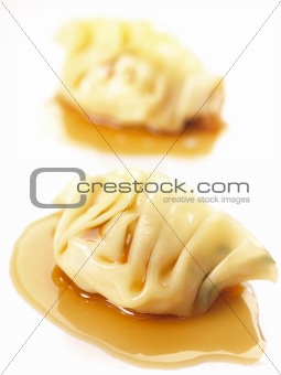 asian steamed dumplings