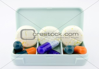 daily portions of pills