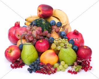 fresh and ripe fruits