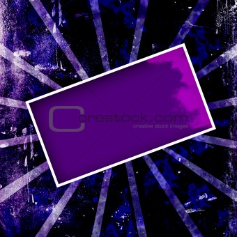 Purple Grunge Frame