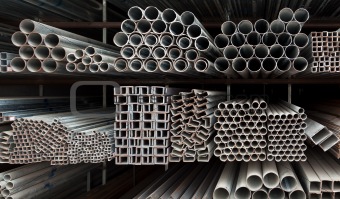 Metal pipe stack