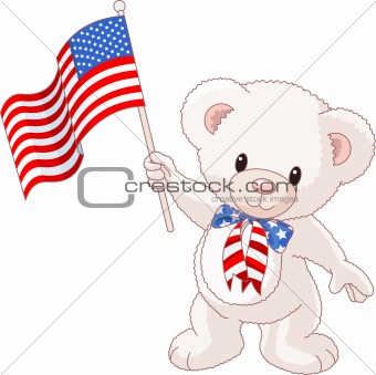 Patriotic Teddy Bear