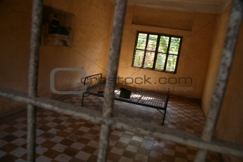 Cell - Tuol Sleng Museum (S21 Prison), Phnom Penh, Cambodia