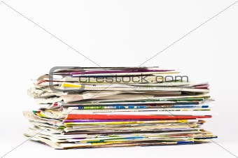 Recycle ond magazines Journals & cards