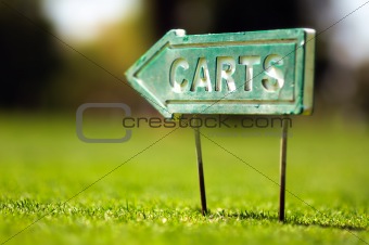 Carts sign