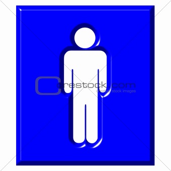 3D Male Sign