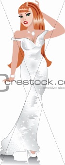 White Wedding Gown 2