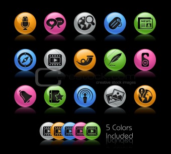 Social Media Icons // Gelcolor Series