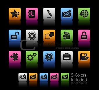 Web 2.0 Icons // Colorbox Series