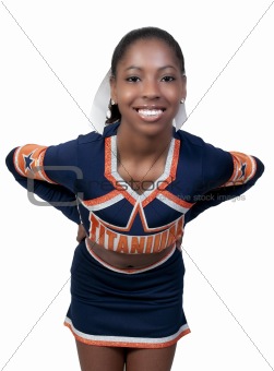 Black Girl Cheerleader