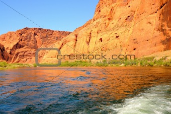 Boating On The Colorado River