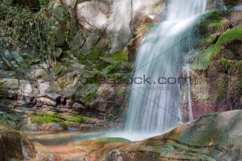 Waterfall in Tuscany
