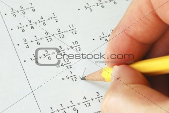 Doing some high school Math with a pencil