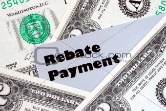Obtain the rebate payment from a purchase