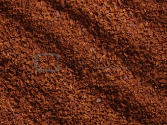 processed coffee granules