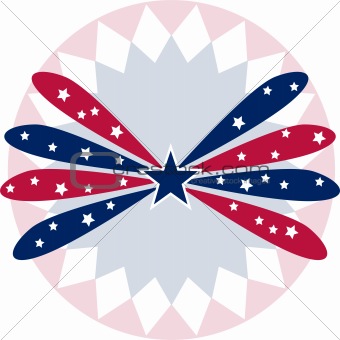 image of a patriotic star banner background