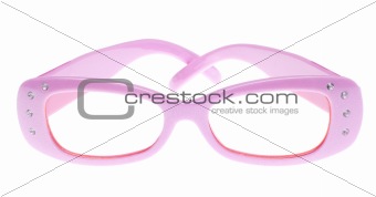 Pink Rinestone Sunglasses