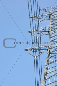 High voltage power line 