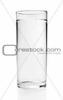 Glass with water