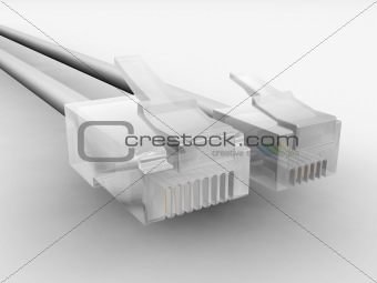 RJ45 and RJ11 cables