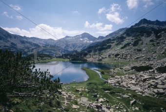 Pirin mountain, Muratovo lake, Muratov peak, Bulgaria, Balkans