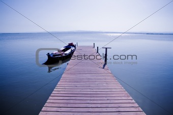 Boat in the lake II
