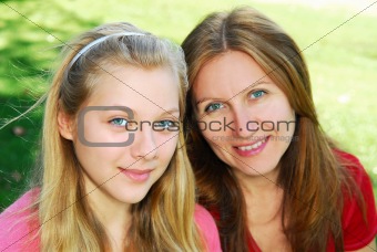 Mother and daughter