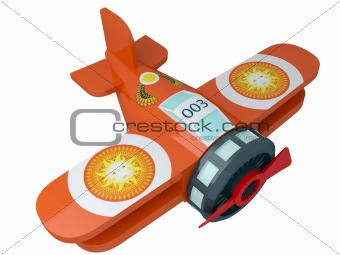Model of the toy plane
