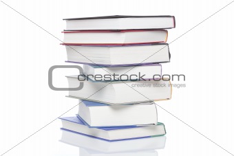 A group of books