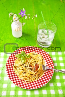 Spaghetti al Pesto