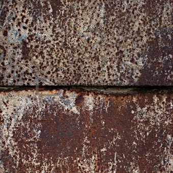 Rusty square background with space for text