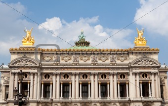 The Opera Garnier in Paris