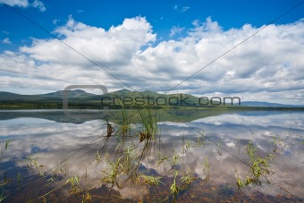 Russian Primorye beautiful lake