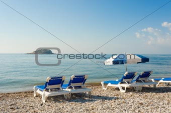 Beach scene