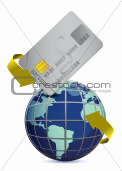 Gold VIP backstage pass with bar code, isolated on white background.
