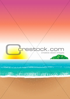 Beach Background 8