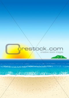Beach Background 3