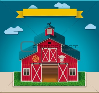 Vector barn XXL icon