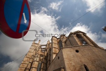 Cathedral in Palma, Mallorca, Spain 